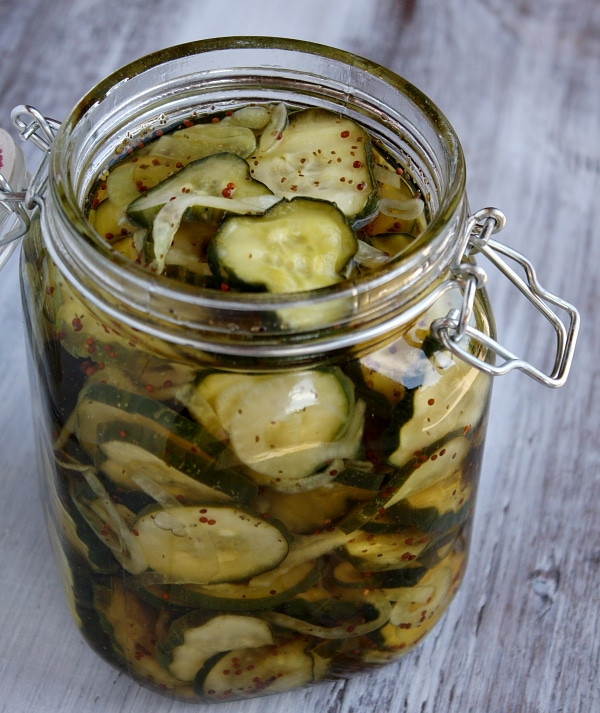 Bread And Butter Pickle Canning Recipe
 Bread and Butter Pickles Recipe Girl