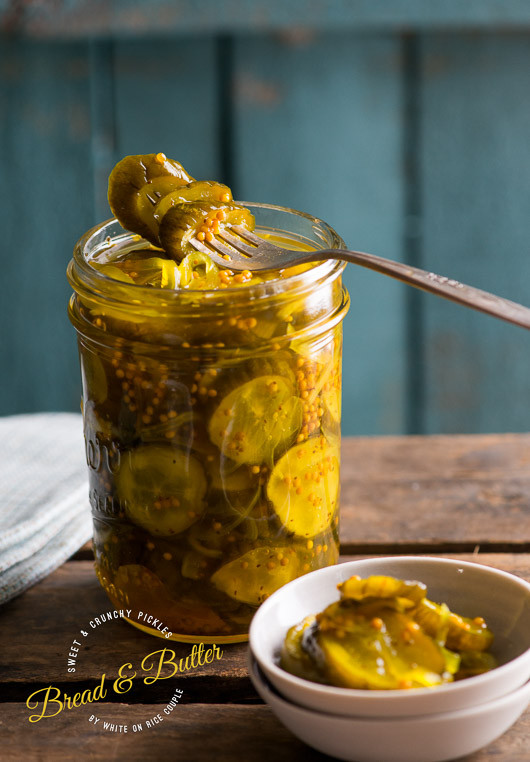 Bread And Butter Pickle Canning Recipe
 Bread and Butter Pickles Recipe Homemade Sweet Pickles Recipe