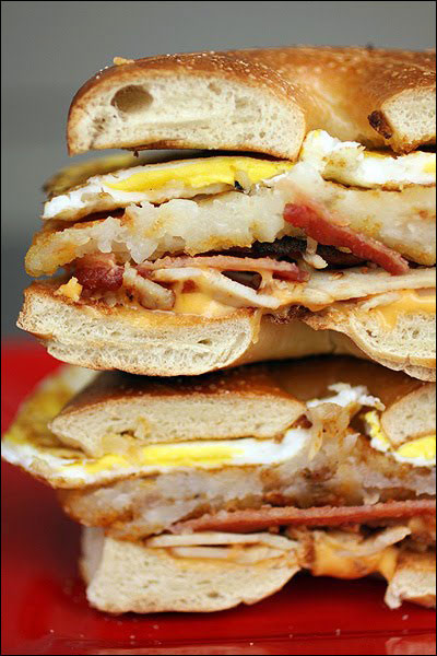 Breakfast Bagel Sandwich Recipes
 Big Bagel Breakfast Sandwich Recipe