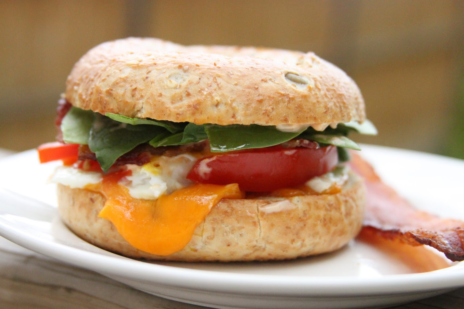 Breakfast Bagel Sandwich Recipes
 Everyday Foo A Week of Sandwiches Bagel Breakfast
