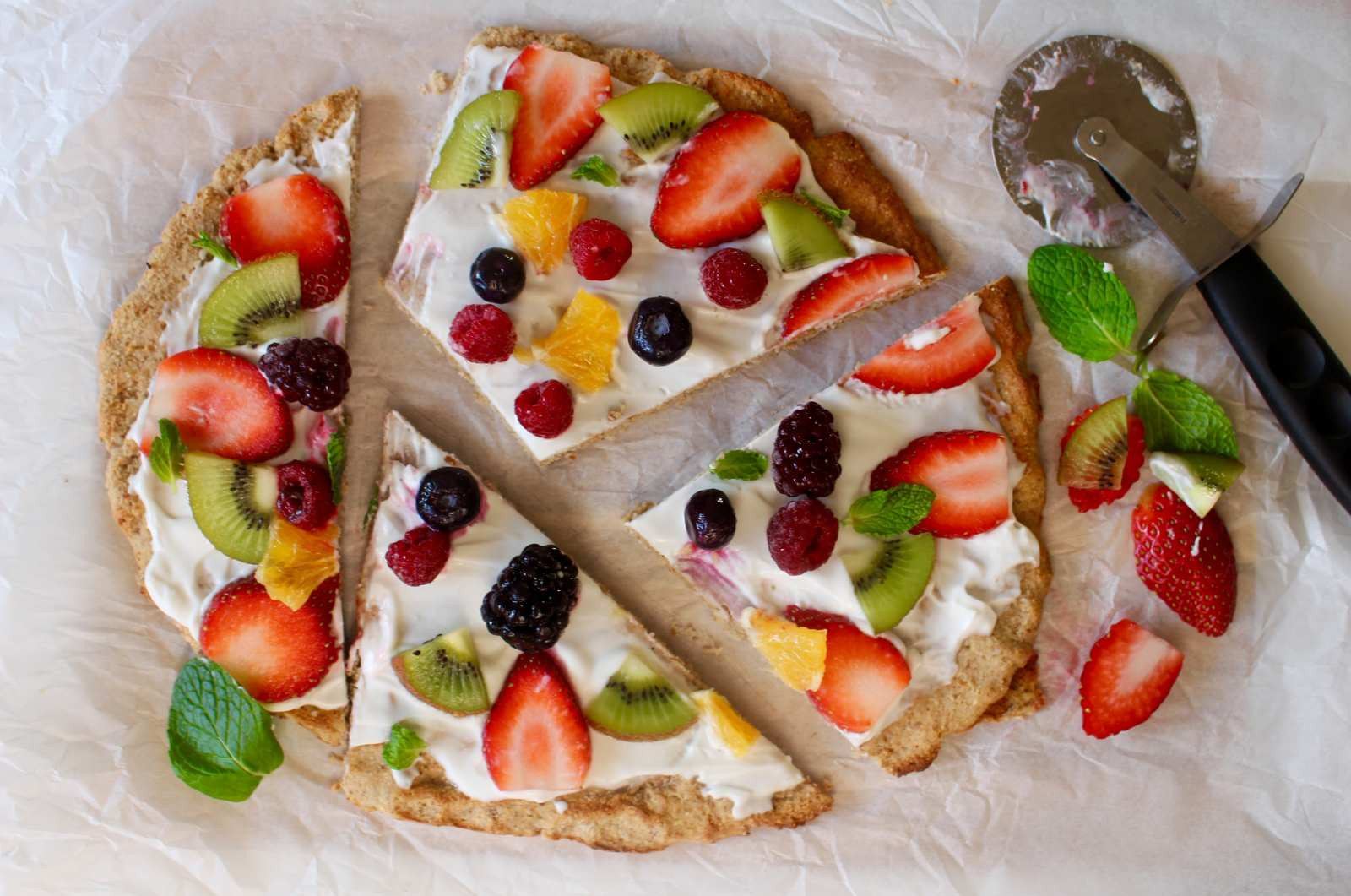 Breakfast Fruit Recipes
 Healthy Fruit Pizza Recipe For Breakfast by Archana s Kitchen