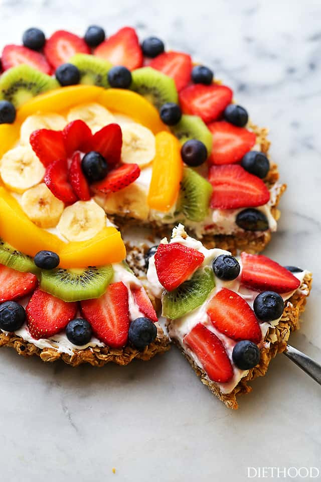 Breakfast Fruit Recipes
 Healthy Breakfast Fruit Pizza Recipe