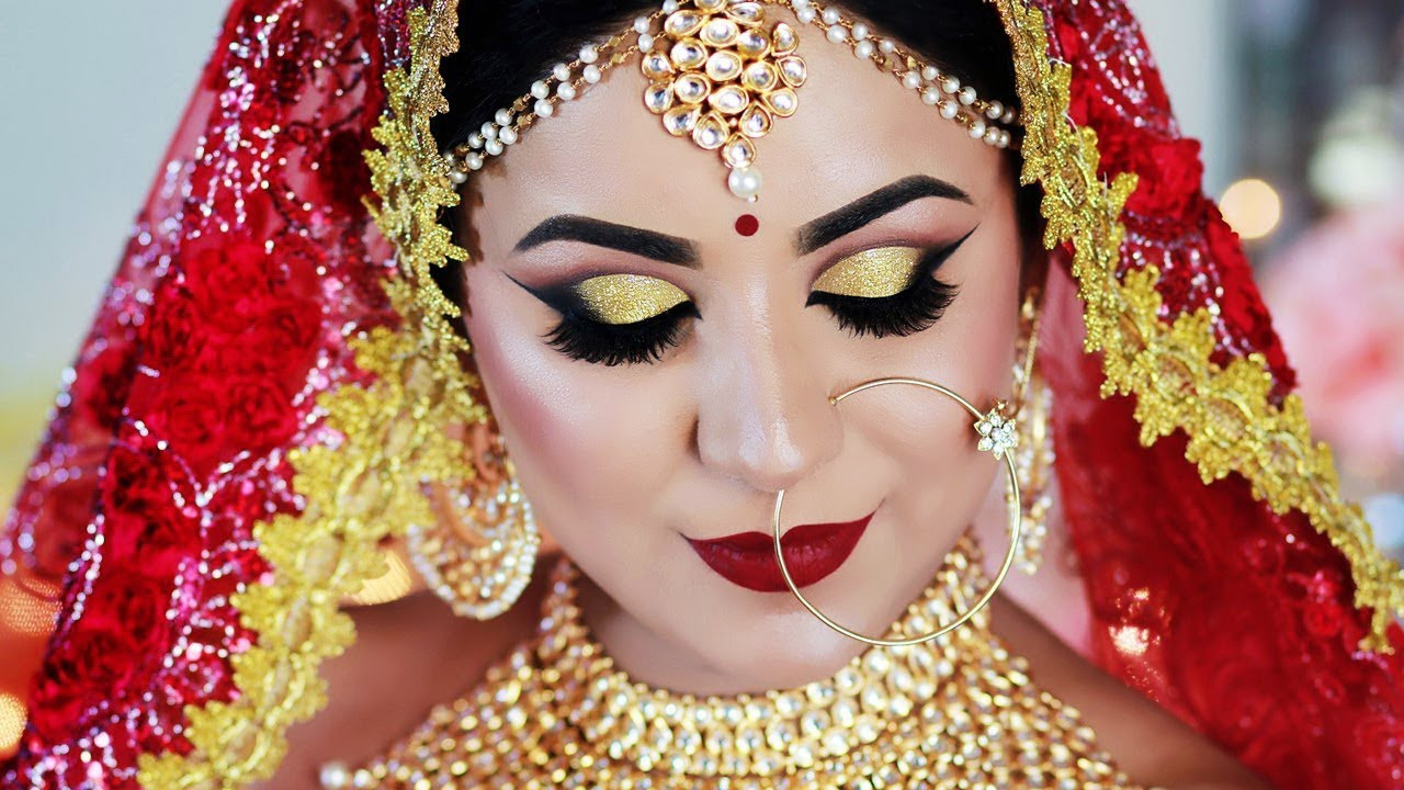 Brides Makeup
 SUMMER LONG LASTING INDIAN BRIDAL MAKEUP TUTORIAL in HINDI