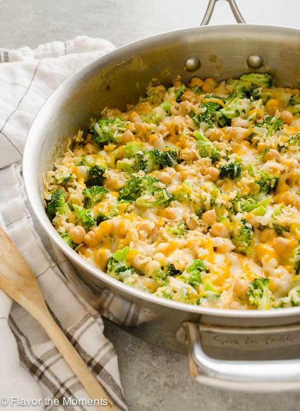 Broccoli Main Dishes
 e Pot Cheesy Broccoli Chickpea Rice Casserole Flavor
