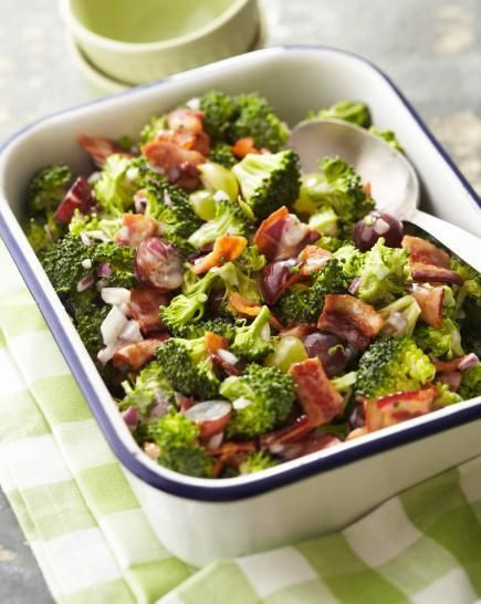 Broccoli Main Dishes
 Thanksgiving Broccoli salads and Ve ables on Pinterest