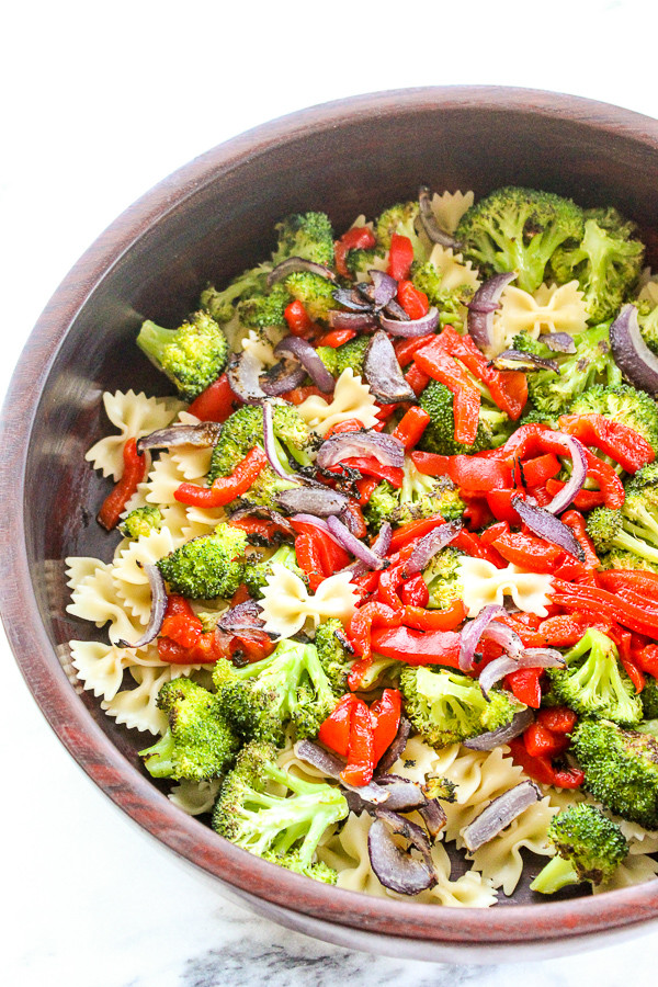 Broccoli Main Dishes
 Roasted Broccoli Summer Pasta Salad