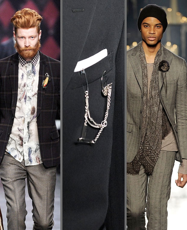Brooches For Men
 Men s brooches a dandy accessory Fashionising