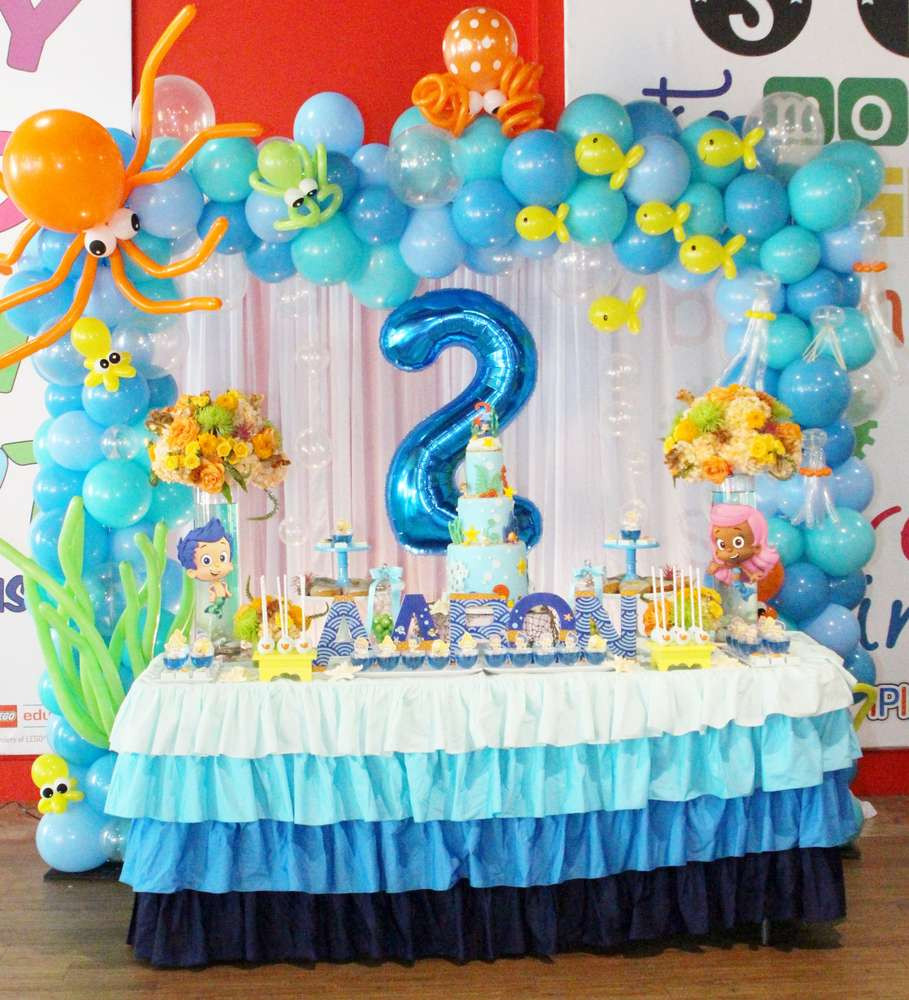 Bubble Guppie Birthday Party
 Bubble Guppies Birthday Party Ideas