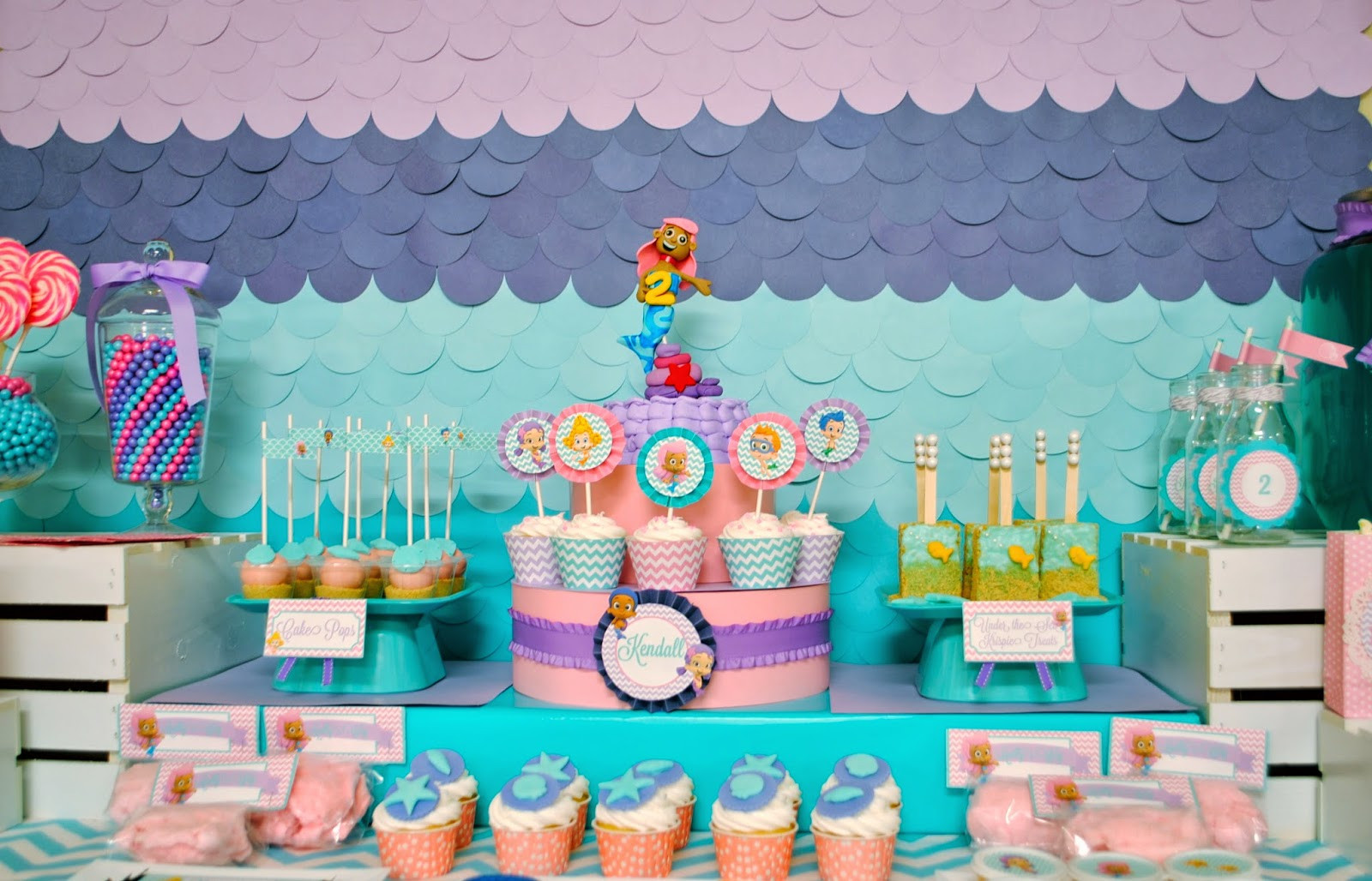 Bubble Guppies Birthday Party Decorations
 Karo s Fun Land Bubble Guppies 2nd Birthday Party