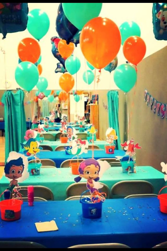 Bubble Guppies Birthday Party Decorations
 17 Best images about Bubble Guppies Party Ideas on