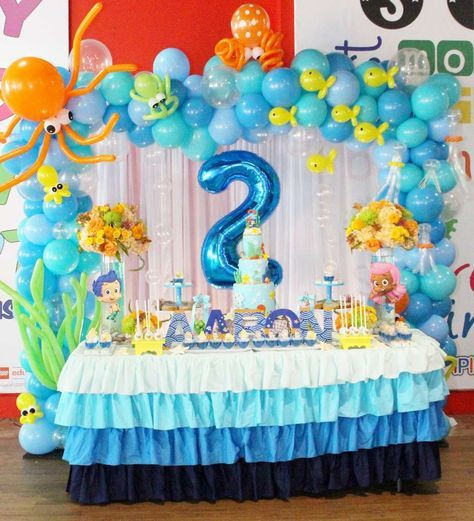 Bubble Guppies Birthday Party Decorations
 Bubble Guppies Birthday Party Ideas