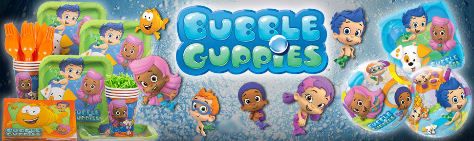 Bubble Guppies Birthday Party Decorations
 Bubble Guppies Party Supplies
