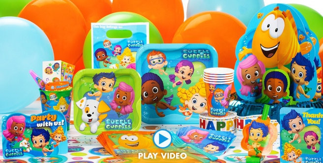 Bubble Guppies Birthday Party Decorations
 Bubble Guppies Party Supplies Bubble Guppies Birthday
