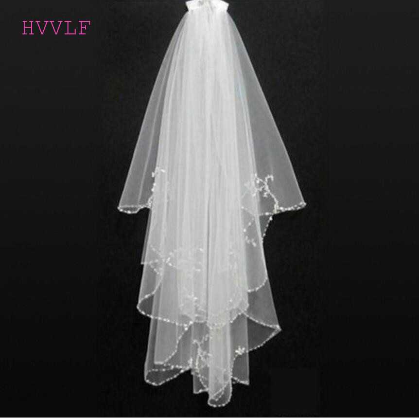 Budget Wedding Veils
 Aliexpress Buy Cheap Wedding Veil With Beaded Pearls