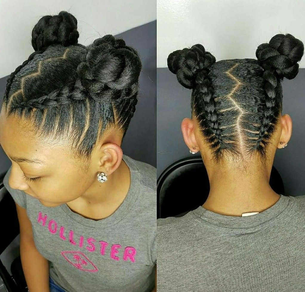 Bun Hairstyles For Kids
 Natural hair styles for kids and teens