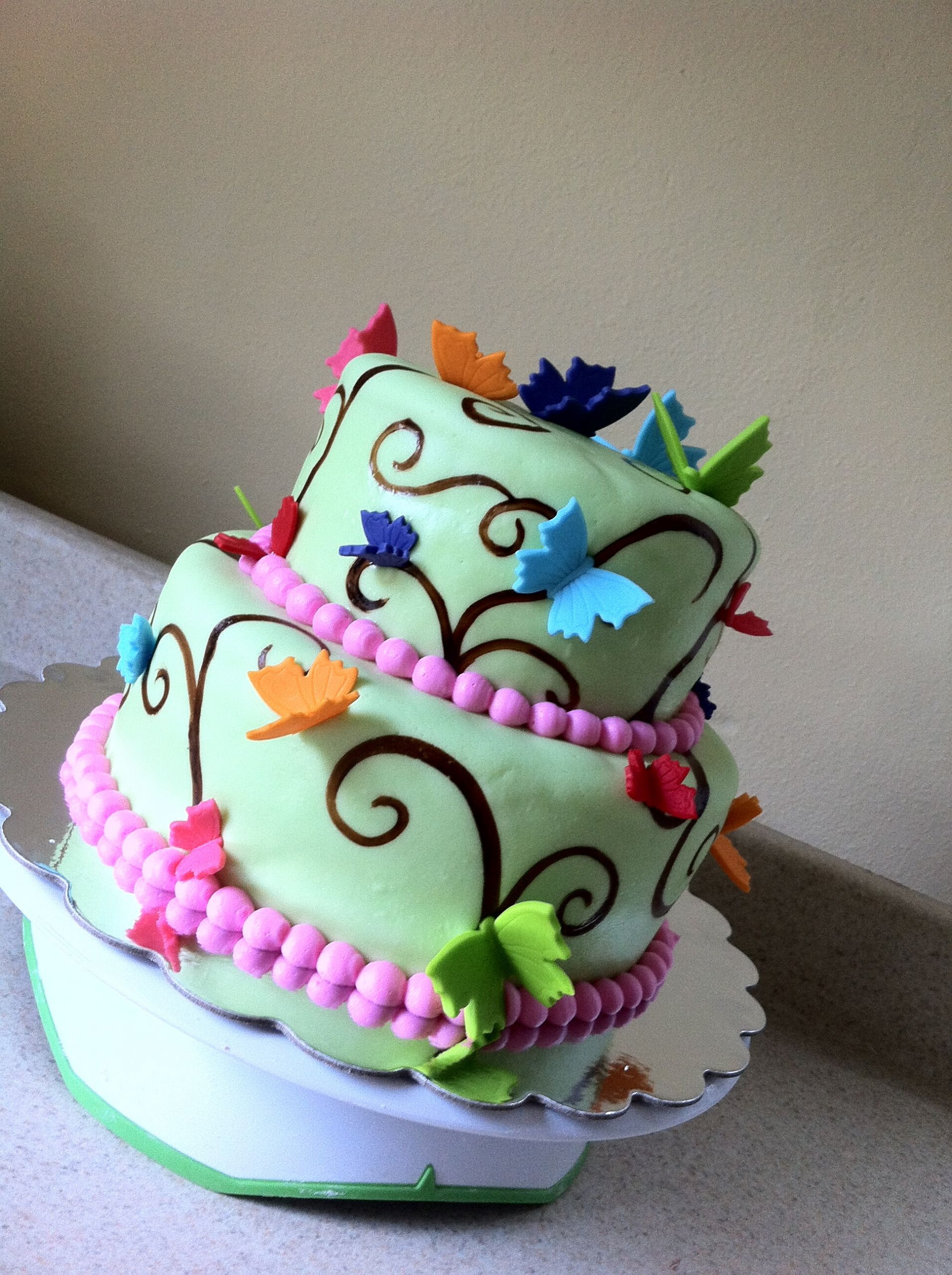 Butterfly Birthday Cakes
 Butterfly Cake Recipe — Dishmaps