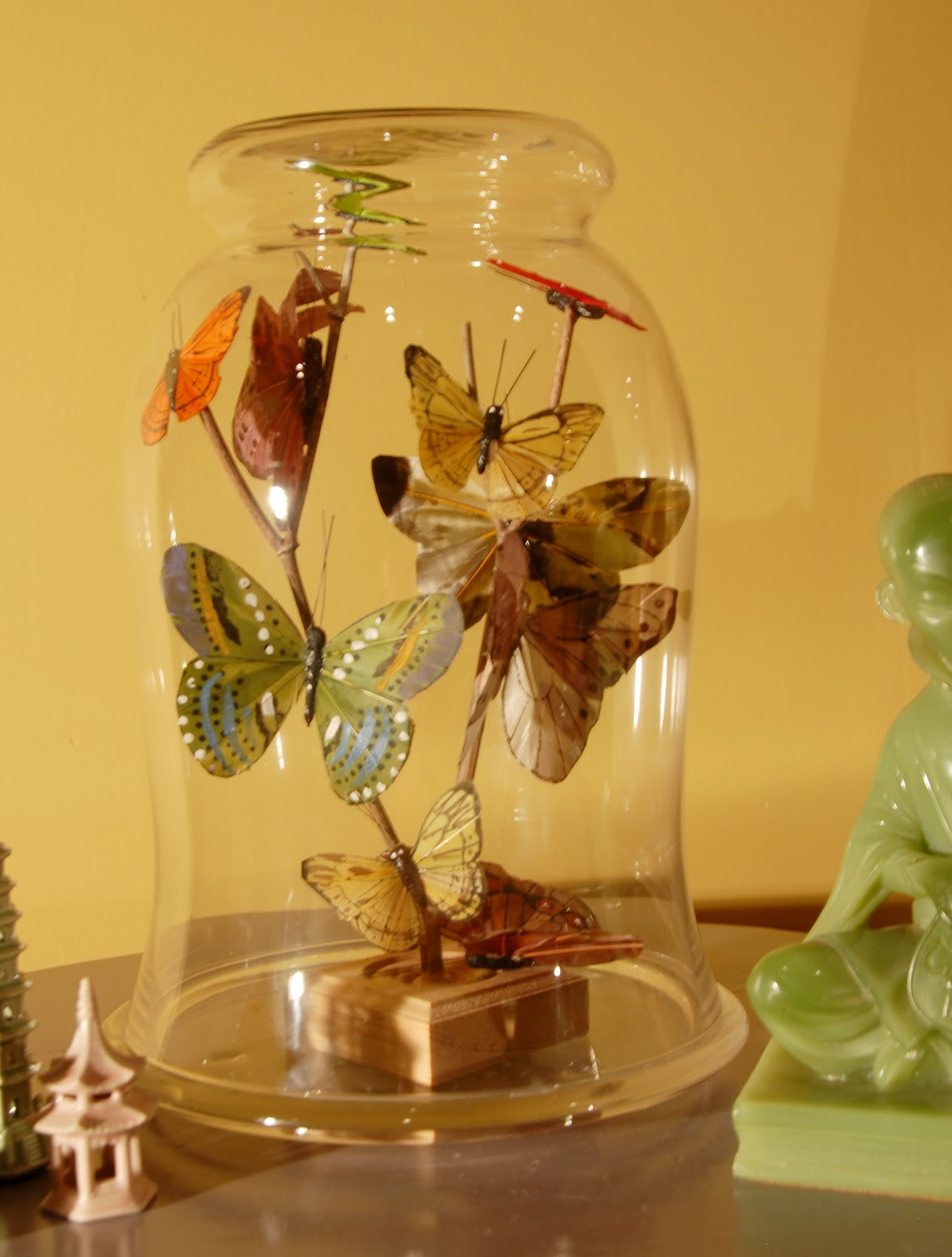 Butterfly Craft Ideas For Adults
 Mark Montano Butterflies Under Glass