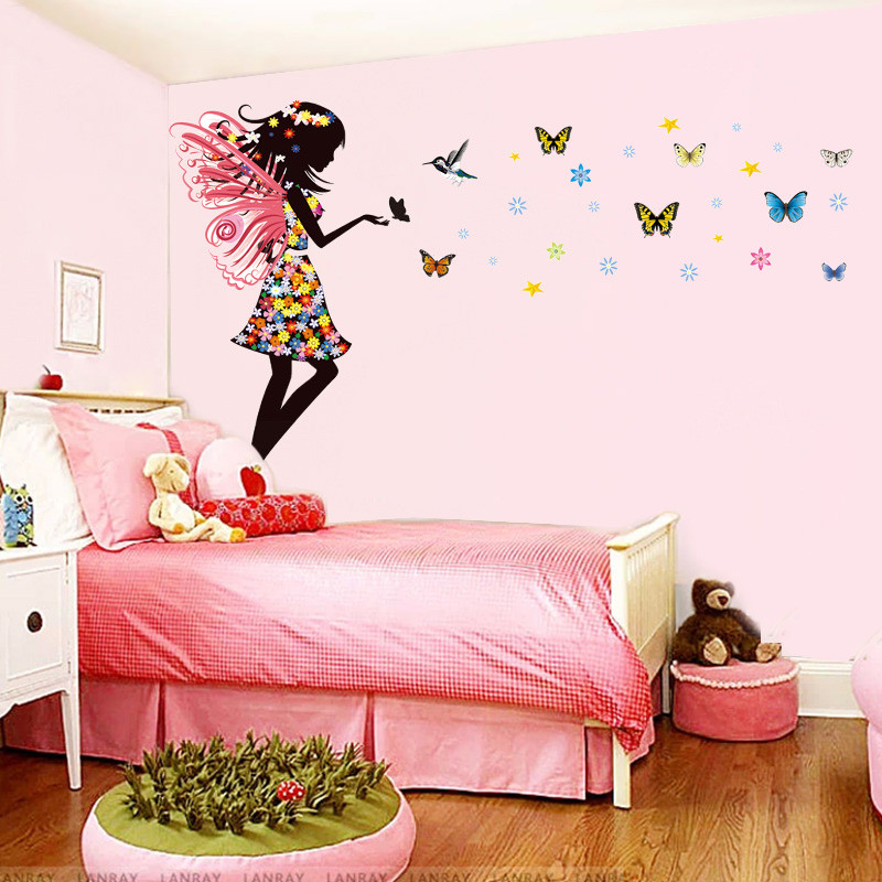 Butterfly Kids Room
 Butterfly Fairy Girls Wall Sticker Nursery Baby Bedroom