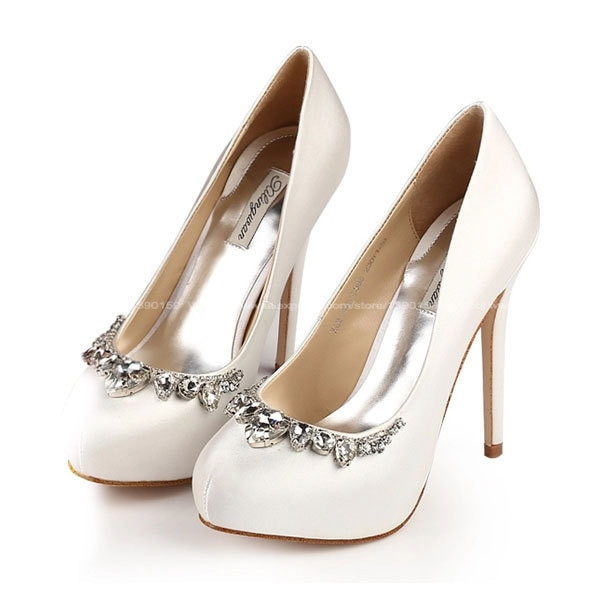 Buy Wedding Shoes
 Aliexpress Buy 2015 Wedding Shoes Woman Rhinestone