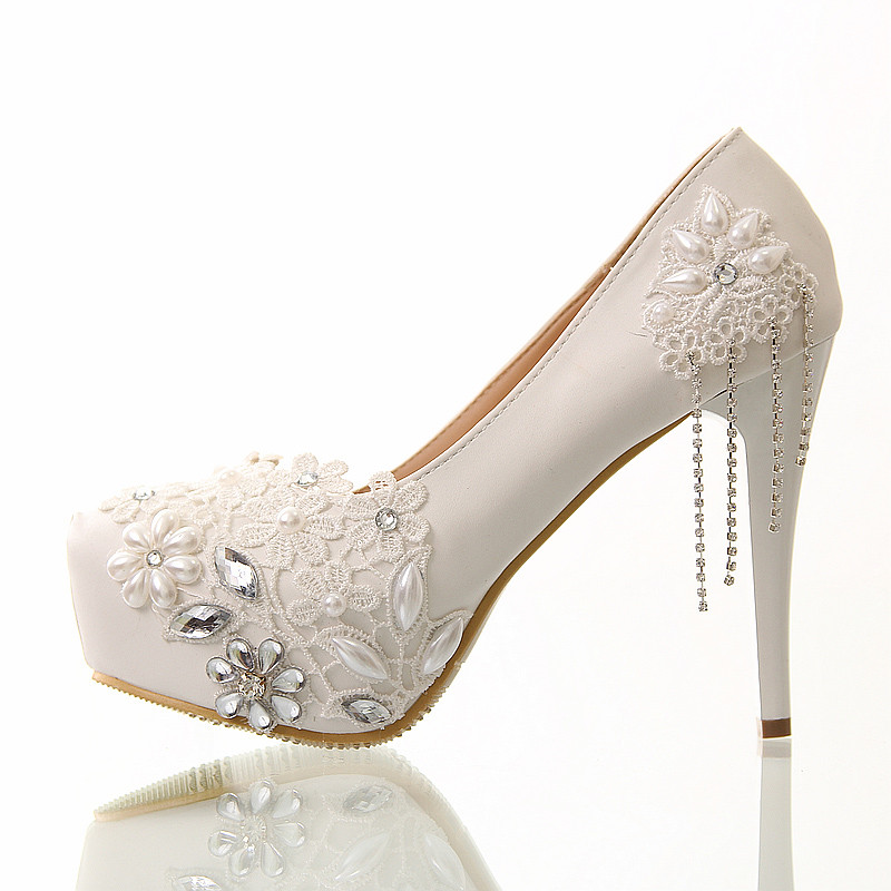 Buy Wedding Shoes
 Aliexpress Buy Wedding shoes white lace tassel ultra
