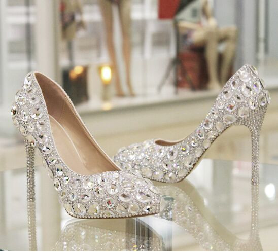 Buy Wedding Shoes
 Aliexpress Buy rhinestone pumps high heels shoes