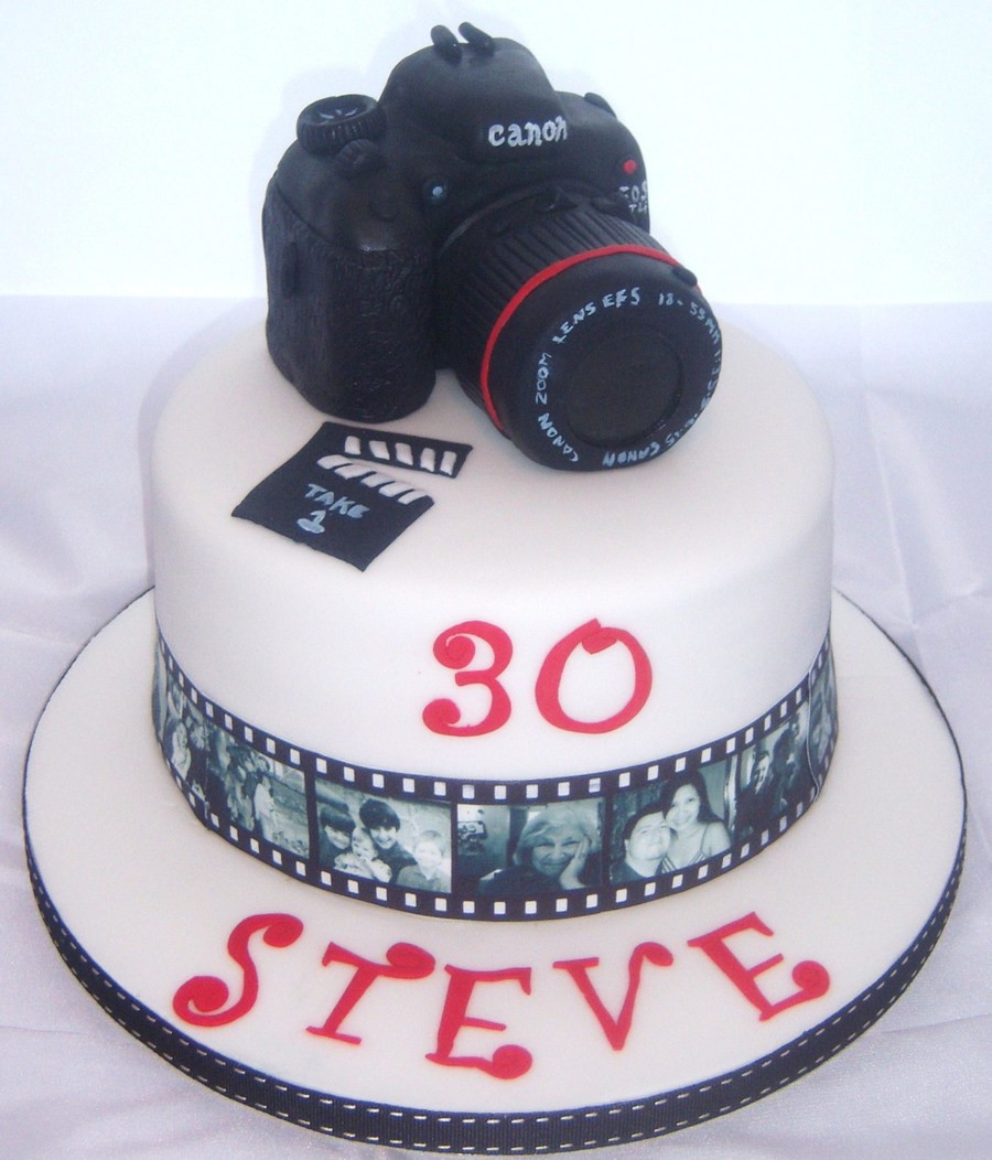 Camera Birthday Cake
 Brother In Laws Camera Birthday Cake CakeCentral