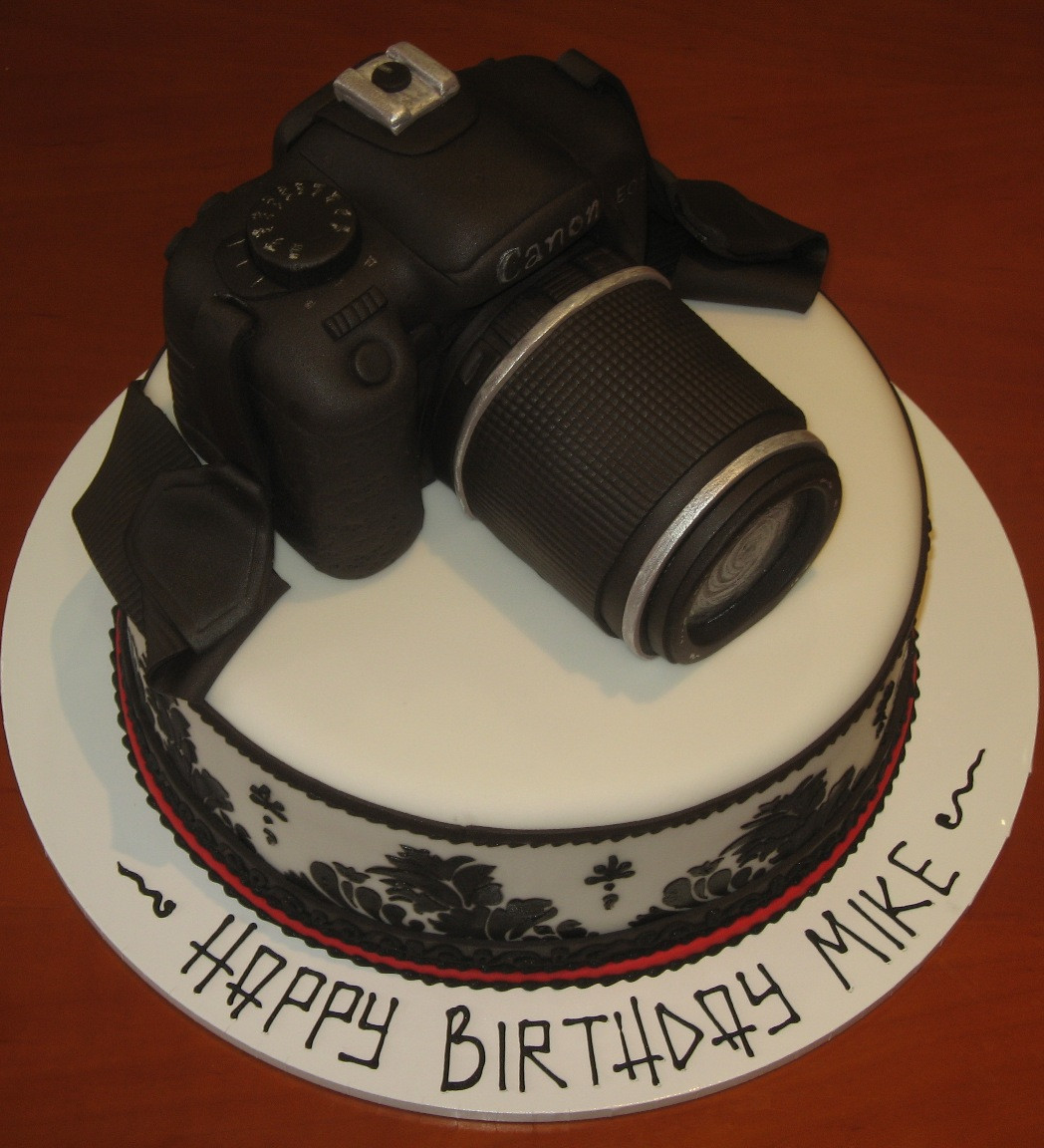 Camera Birthday Cake
 Let Them Eat Cake Canon Camera cake