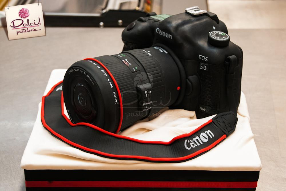 Camera Birthday Cake
 You have to see Canon Camera Cake by Kalid M Torres
