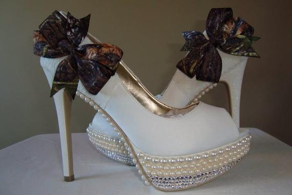 Camo Wedding Shoes
 Camo Wedding shoes