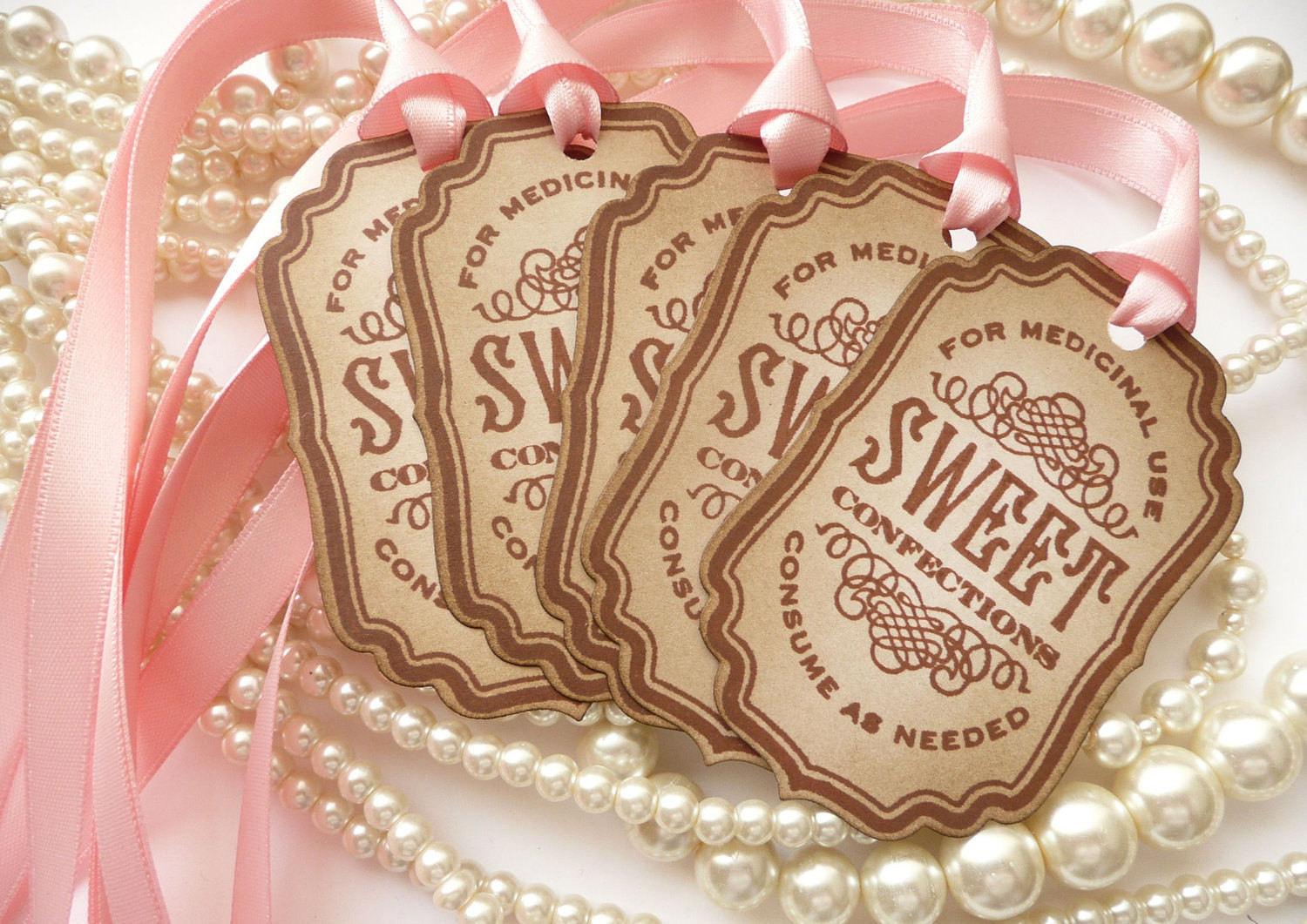 Candy For Wedding Favors
 Pink Candy Buffet Wedding Favors Wedding Favor Tags Candy