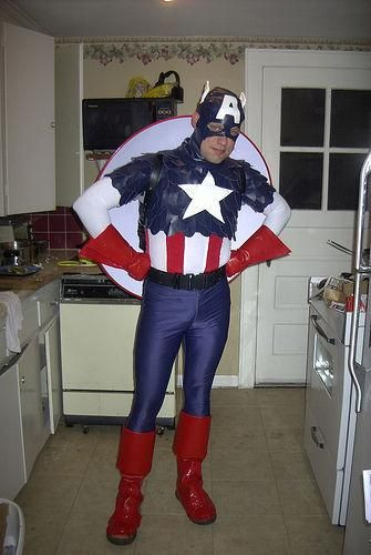 Captain America Mask DIY
 DIY Captain America Halloween Costume DIY Halloweeen