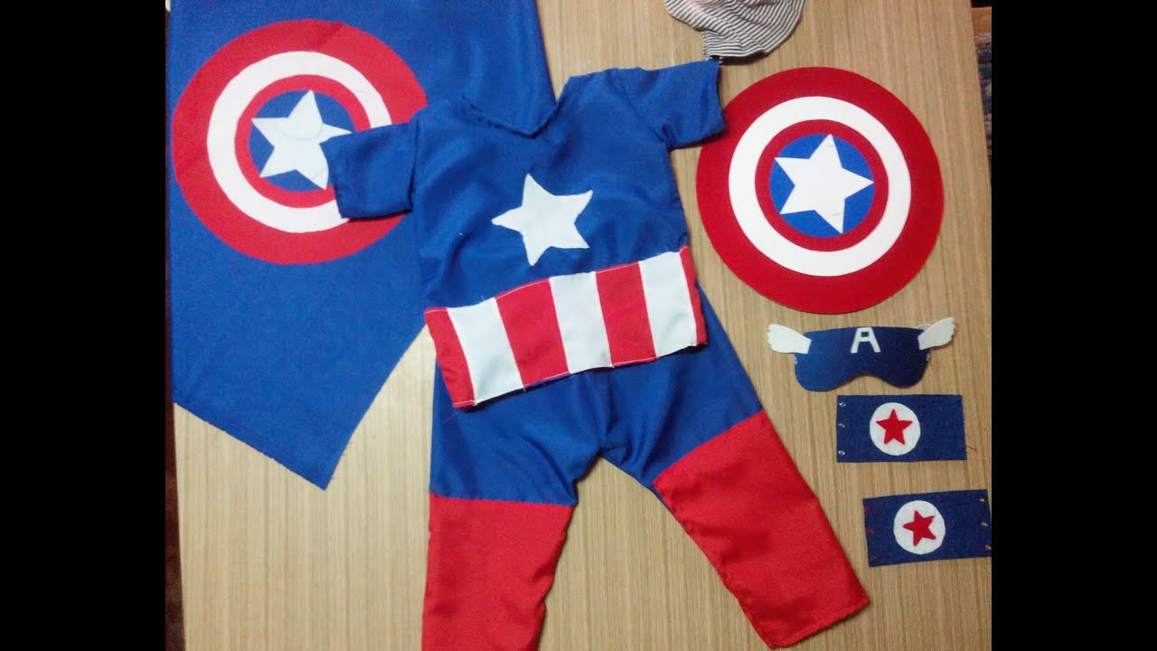 Captain America Mask DIY
 DIY CAPTAIN AMERICA HALLOWEEN COSTUME