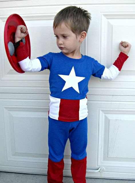Captain America Mask DIY
 DIY Captain America Costume