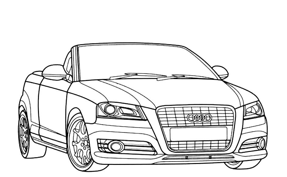 Car Coloring Books For Adults
 Car Coloring Pages