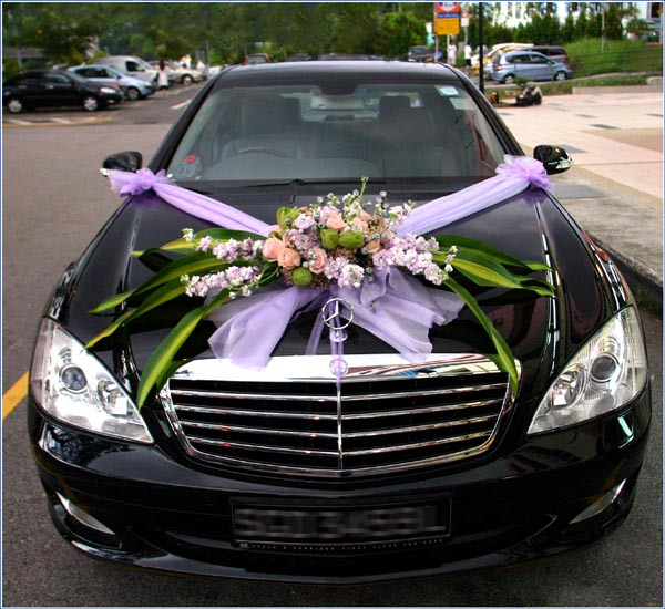 Car Decoration For Wedding
 Wedding Car Decoration