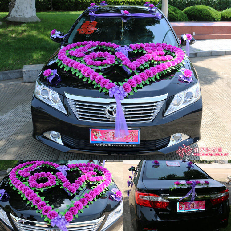 Car Decoration For Wedding
 wedding car decorations car flowers Propose necessary