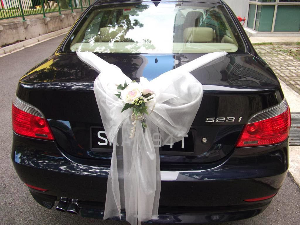 Car Decoration For Wedding
 Wedding inspirations Udekorowanie samochodu Car