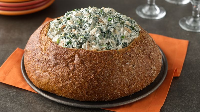 Carrabba'S Bread Dip Recipe
 Spinach Dip in Bread Bowl recipe from Tablespoon