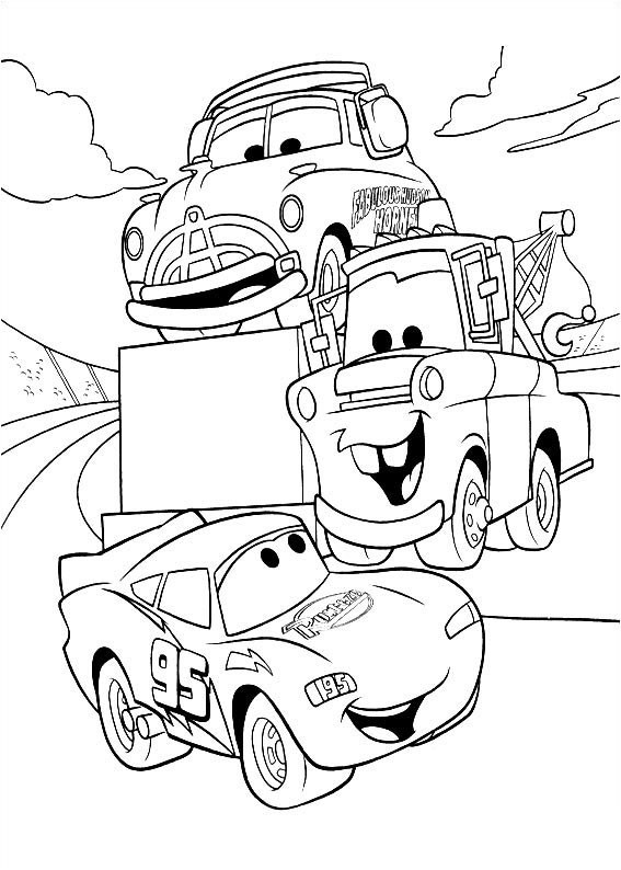 Cars Coloring Pages For Kids
 Cars for children Cars Kids Coloring Pages