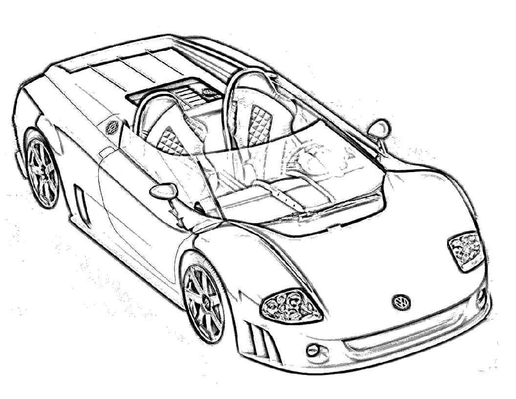 Cars Coloring Pages For Kids
 Free Printable Race Car Coloring Pages For Kids