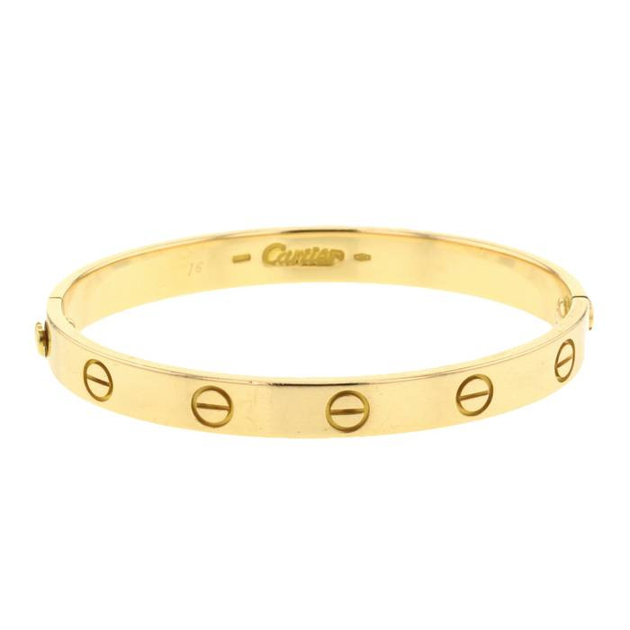Cartier Bracelet Love
 Cartier bracelet Love en or jaune [ ]