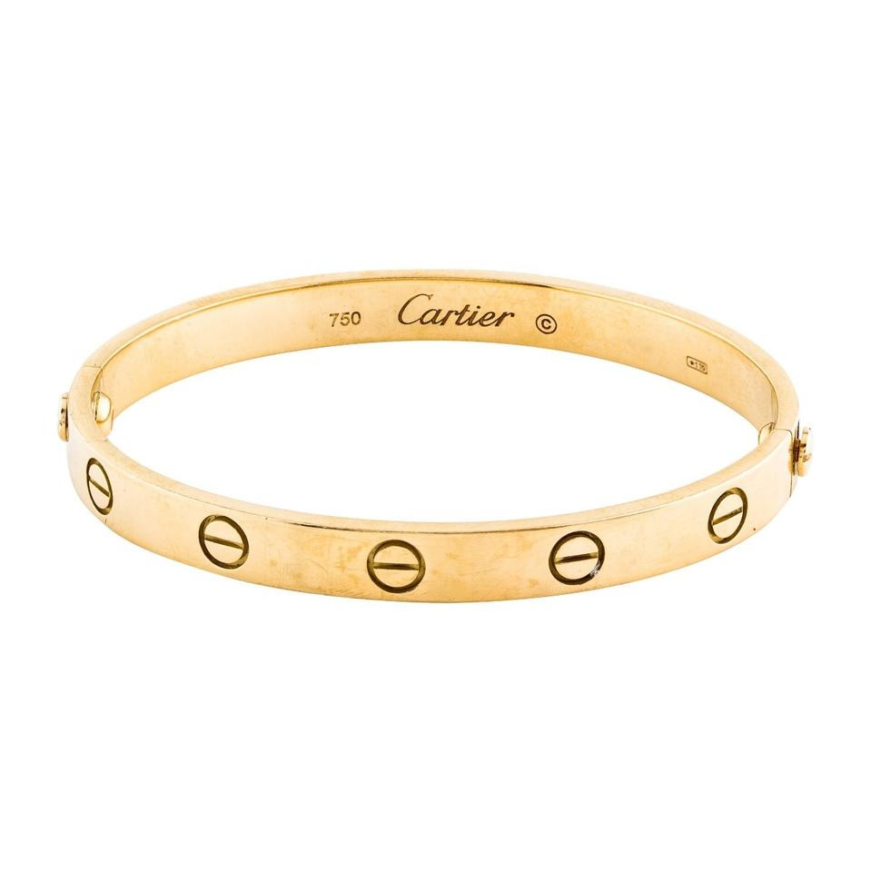 Cartier Bracelet Love
 Cartier Yellow Gold Love Size 16 Bracelet Tradesy