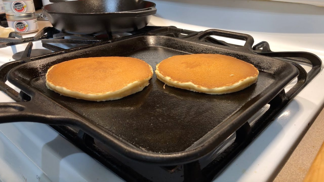 Cast Iron Pancakes
 Pancakes on Lodge Cast Iron Using a Copper Diffuser