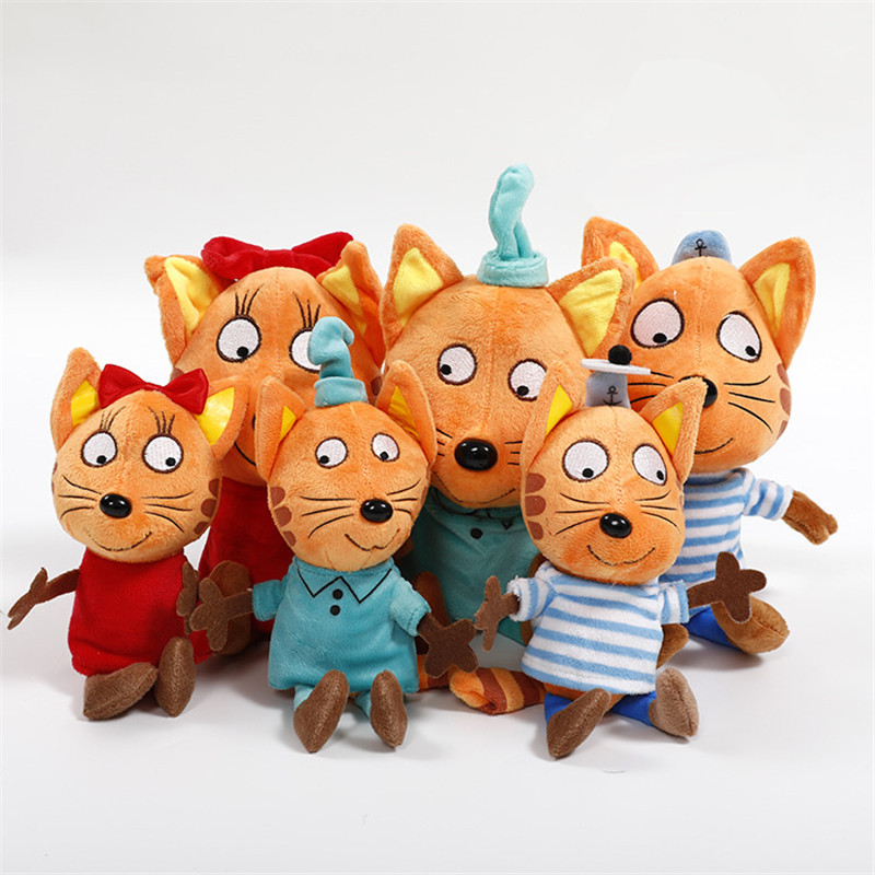Cat Gifts For Kids
 2018 NEW Happy Kitten Cat Plush Toys Cartoon stuffed