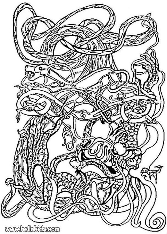 Celtic Adult Coloring Books
 Celtic coloring page Celtic Imagery Pinterest