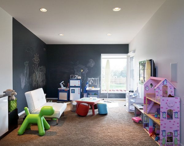Chalkboard Wall Kids Room
 How To Creatively Use Chalkboard Paint Around The House