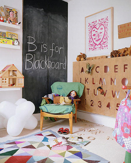 Chalkboard Wall Kids Room
 chalkboard ideas for kidsrooms