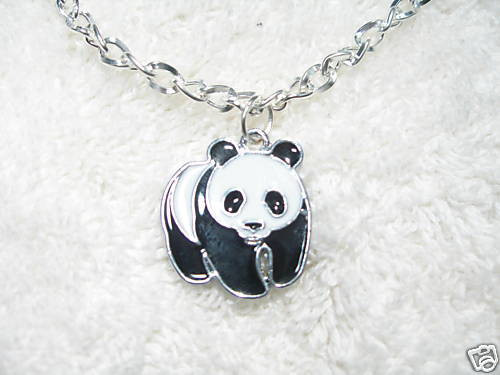 Charms For Necklaces
 NEW Panda Charm Necklace World Wildlife Fund WWF Bear