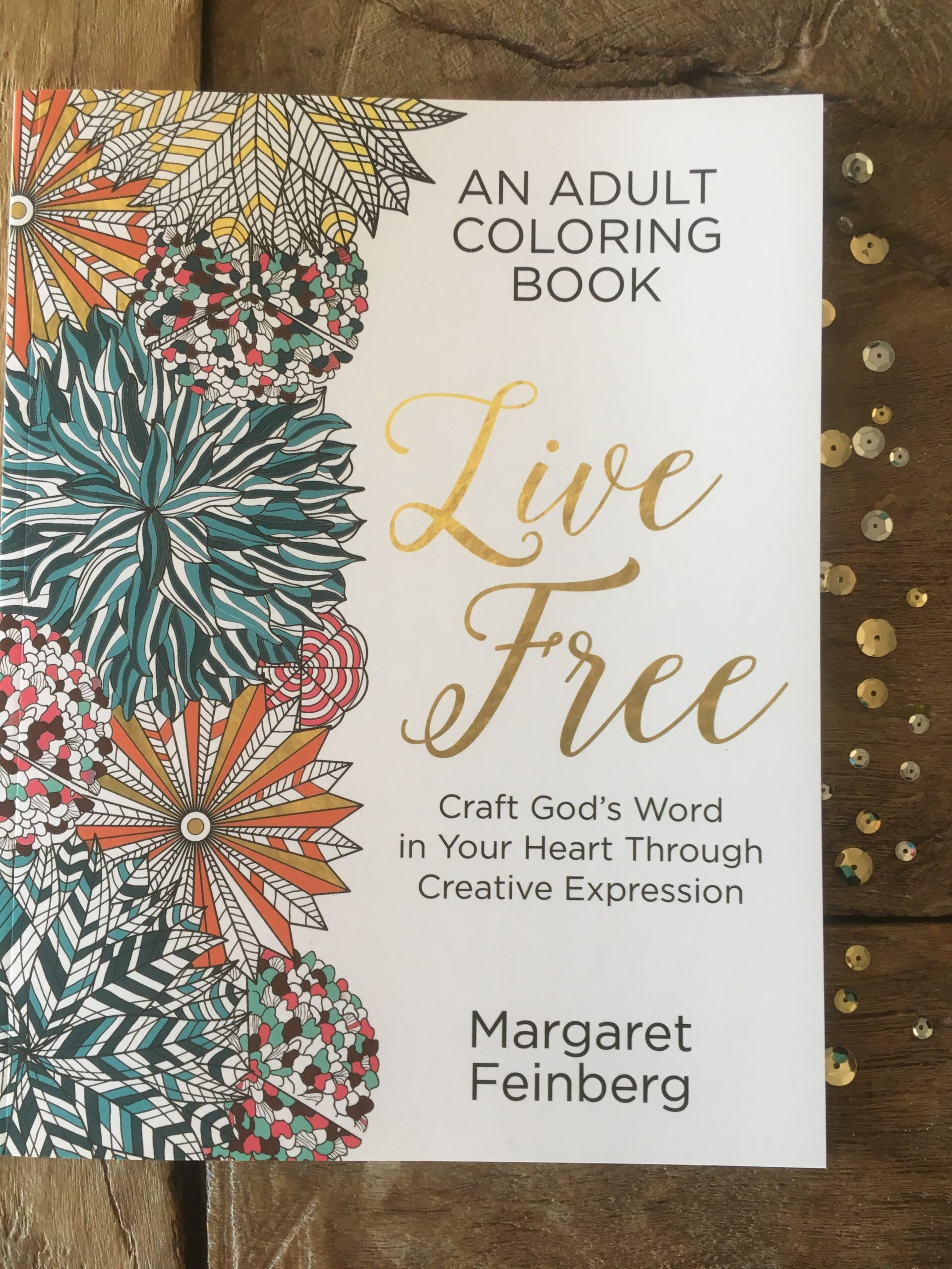 Cheap Adult Coloring Books
 Live Free An Adult Coloring Book – margaretfeinbergstore