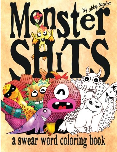Cheap Adult Coloring Books
 Cheapest copy of Monster Shits A Swear Word Adult